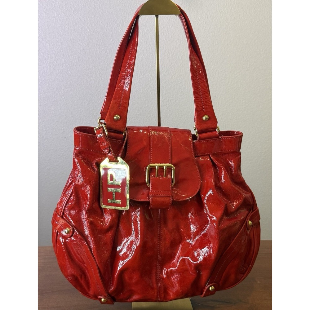 VTG Y2K Dooney & Bourke HP Hayden Panettiere Limited Edition Red Patent Leather